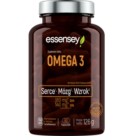 Essensey - Kwasy tłuszczowe Omega 3 - 90 kaps.