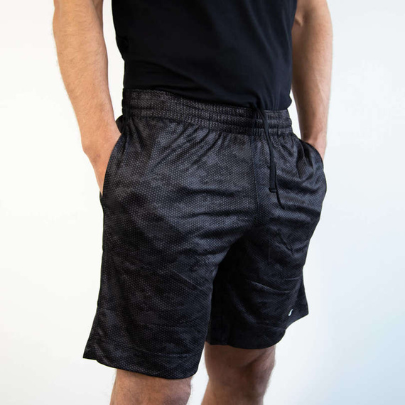 Champion - Quick dry Training Shorts Legacy Grey Camo 001