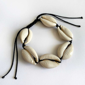 Fit Kolekcja - Shell Bracelet - black
