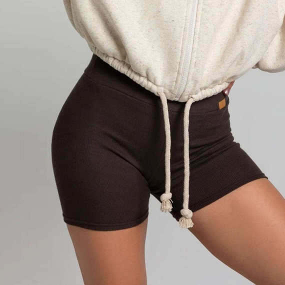 Chiara Wear - Kolarki push-up CHOCOLATE - brązowe