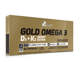 Olimp - Gold-Omega 3 D3 + K2 Sport Edition - 60 caps.