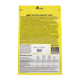 Olimp - Whey Protein Complex 100% - 700 g - biała czekolada z maliną