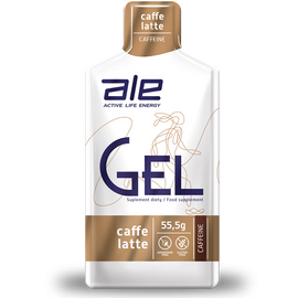 ALE - Energy Gel - 55,5 g Caffeine Caffe Latte