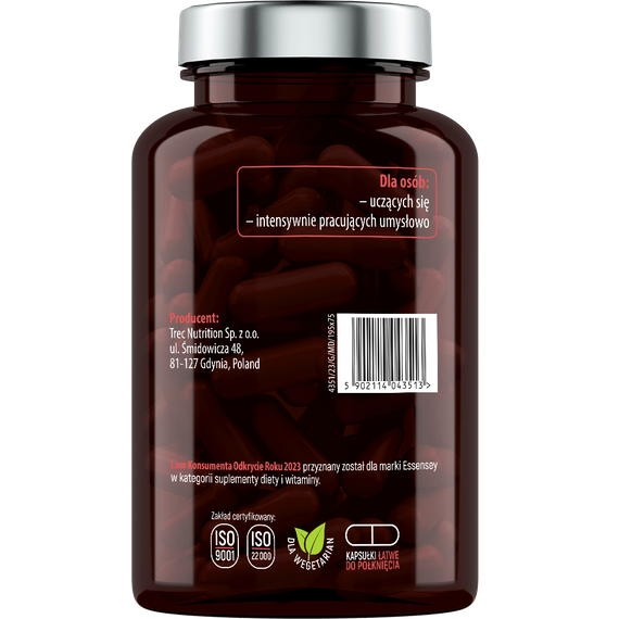 Essensey - Guarana i Kofeina - 90 kaps.