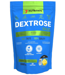 7Nutrition - Dextrose Gold 1 kg - cytrynowy