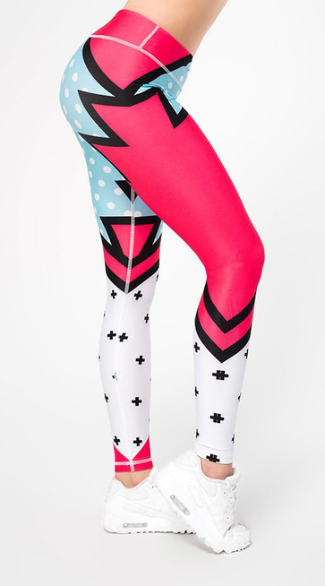 MEX - Women's Leggings Groovy Toon Flash