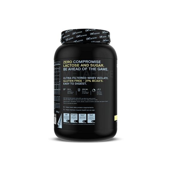 QNT - Metapure Zero Carb - 908g wanilia