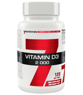 7Nutrition - Vitamin D3 2000 - 120 caps.