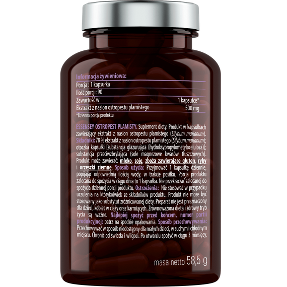 Essensey - Milk Thistle - 90 caps.