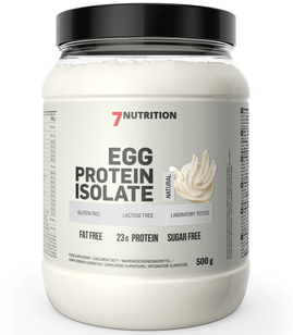 7Nutrition - Egg Protein Isolate 500 g - naturalny