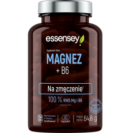 Essensey - Magnez z witaminą B6 - 90 kaps.