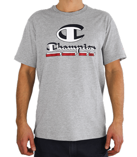 Champion - Crewneck T-Shirt Legacy Grey 001