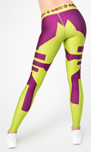 MEX - Women's Leggings Fit Girl Lime