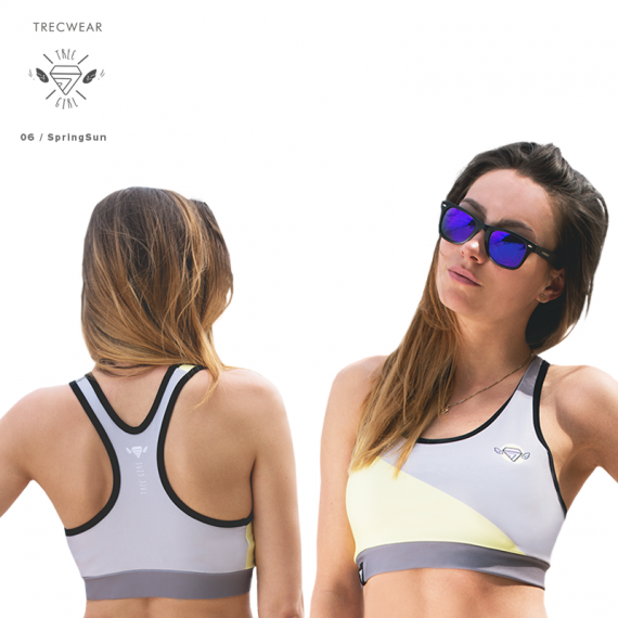 Trec - Stanik sportowy TW SPORT BRA 006 TRECGIRL SUN