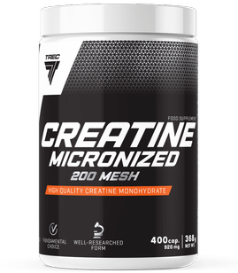 Trec - Creatine Micronized 200 Mesh - 400 caps.