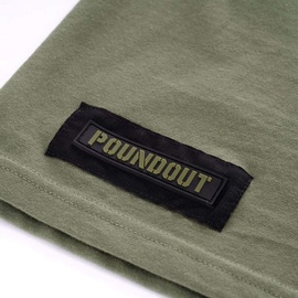 Poundout - Koszulka T-shirt męski BATTLE khaki