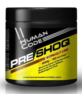 Human Code - PRE SHOQ - 200 g - lemon ice tea