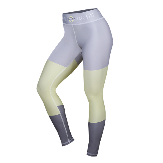 Trec - Leginsy damskie TW LEGGINGS TRECGIRL 021 SPRING SUN