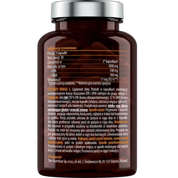 Essensey - Fatty Acids Omega 3 - 90 caps.