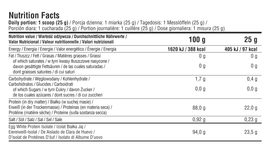 7Nutrition - Egg Protein Isolate 900 g - czekolada