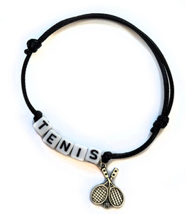 Fit Kolekcja - String Bracelet - TENIS 01 silver