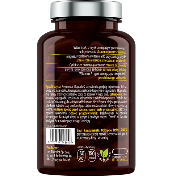 Essensey - Multivit Premium Formula - 90 caps.