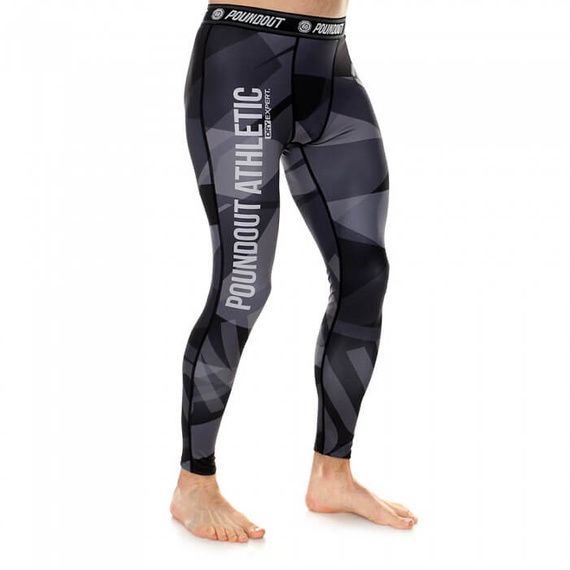 Poundout - Legginsy męskie STRIPES