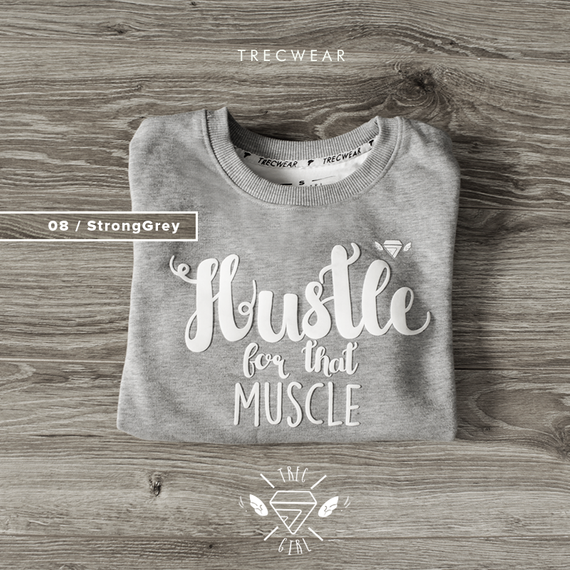 Trec - Bluza damska TW SWEATSHIRT TRECGIRL 08 STRONG GREY