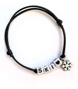 Fit Kolekcja - String Bracelet -  SKI 01 silver