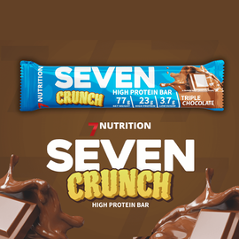 7Nutrition - Seven Protein Bar 77 g - potrójna czekolada
