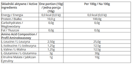 7Nutrition - BCAA Master - 500 g Lemon