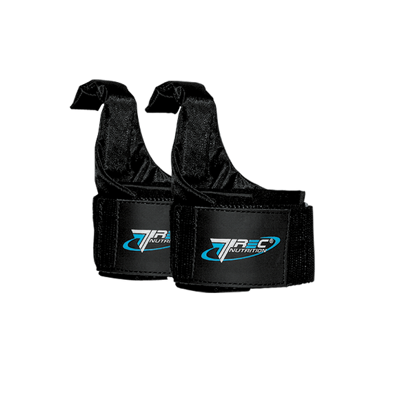 Trec - Training Lifting Hooks - Strong Steel - Black