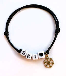 Fit Kolekcja - String Bracelet -  SKI 02 gold