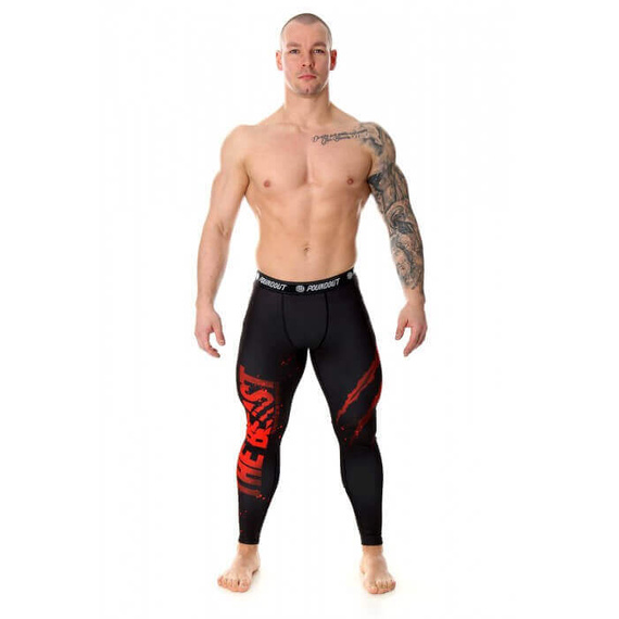 Poundout - Legginsy męskie BEAST