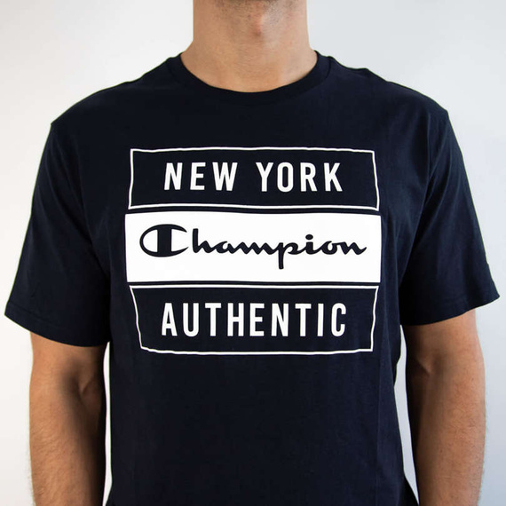 Champion - Crewneck T-Shirt Legacy Navy 001