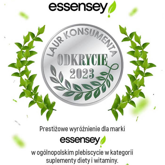 Essensey - Magnez z witaminą B6 - 90 kaps.