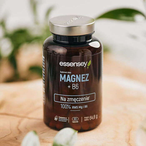 Essensey - Magnesium + B6 - 90 caps.
