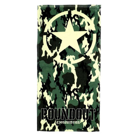 Poundout - Ręcznik na siłownię frotte KAMUFLAŻ 35 x 70 cm