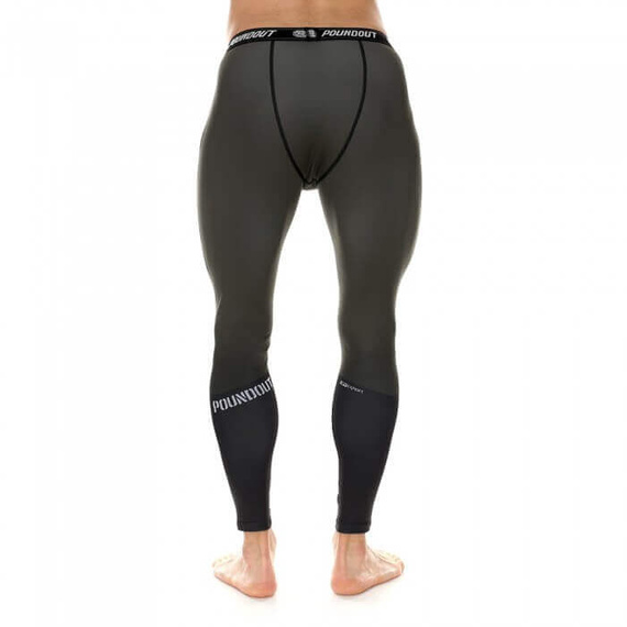 Poundout - Men's Pro Pants Leggings KHAKI