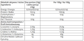 7Nutrition - BCAA Master - 500 g Orange