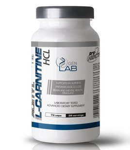 GenLab - Acetyl L-Carnitine HCL - 72 kaps.
