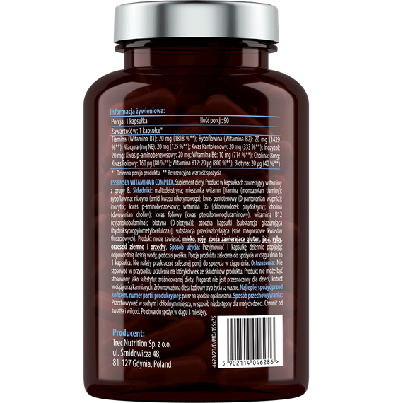 Essensey - Witamina B Complex - 90 kaps.