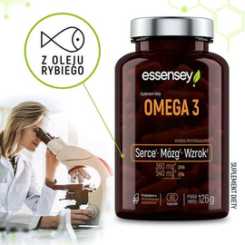 Essensey - Kwasy tłuszczowe Omega 3 - 90 kaps.