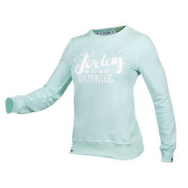 Trec - Bluza damska TW SWEATSHIRT TRECGIRL 05 SPRING MINT