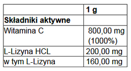 Trec - VIT.C + L-Lysine Powder - 300 g