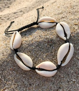Fit Kolekcja - Shell Bracelet - black
