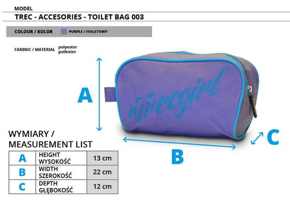 Trec - TOILET BAG 003 PURPLE