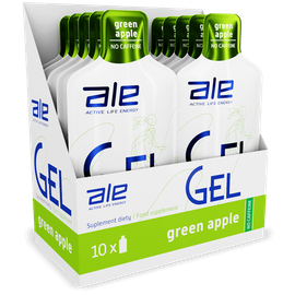 ALE - Display ALE GEL - 10x 55,5 g zielone jabłko