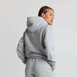 Chiara Wear - HOODIE CHIARA GREEN & gray - peach skin