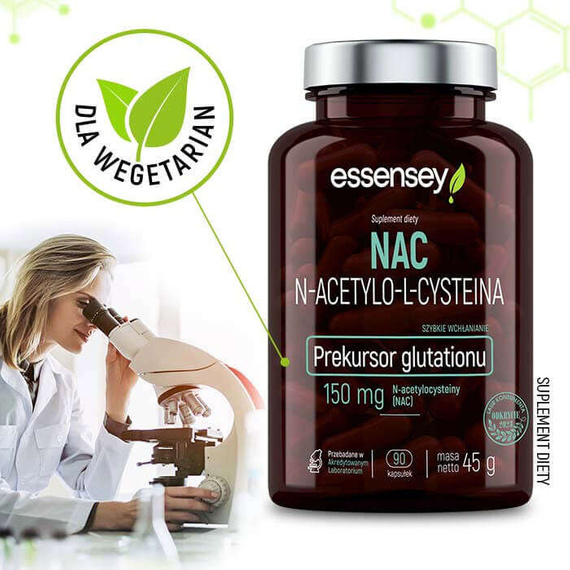 Essensey - NAC N-acetylo-L-cysteina - 90 kaps.